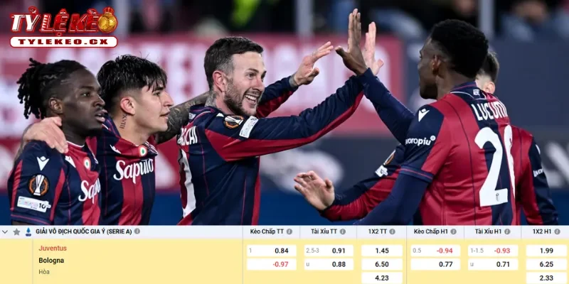 Soi kèo Juventus vs Bologna (01h45 ngày 20/04) Từ Serie A 3 Chi tiết kèo Juventus vs Bologna
