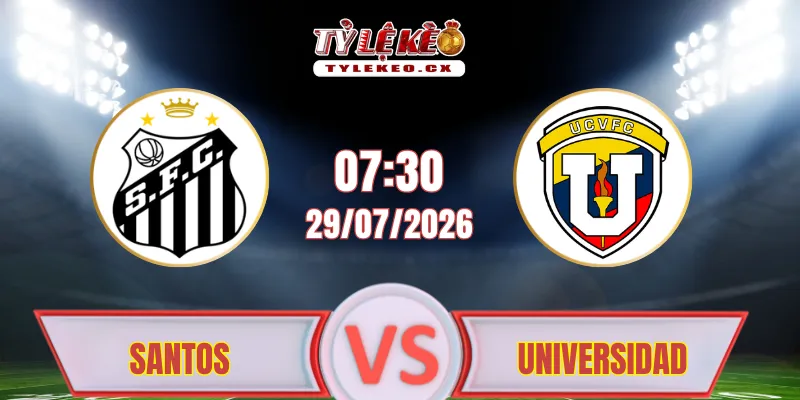 Santos vs Universidad Central