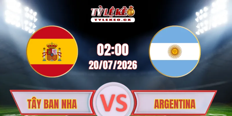 Tây Ban Nha vs Argentina